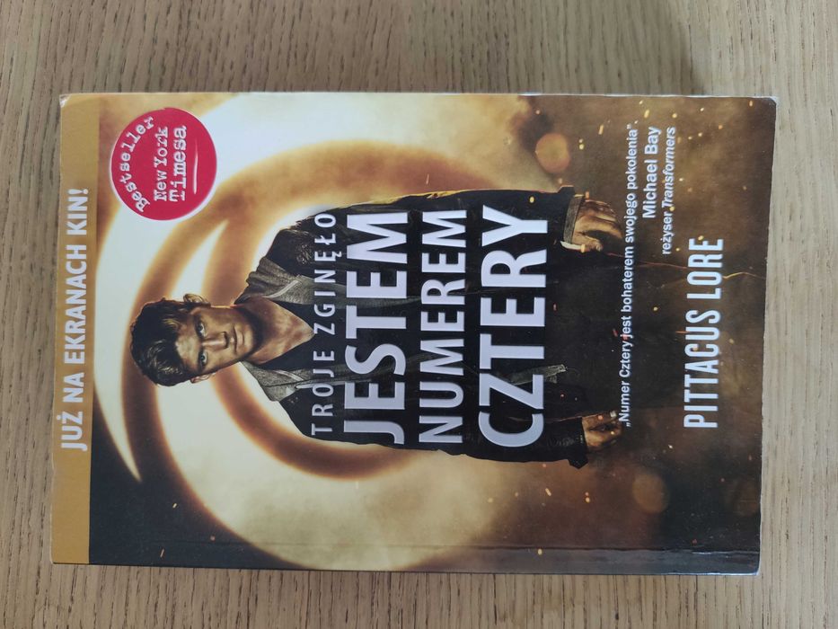 Pittacus Lore "Jestem numerem cztery"