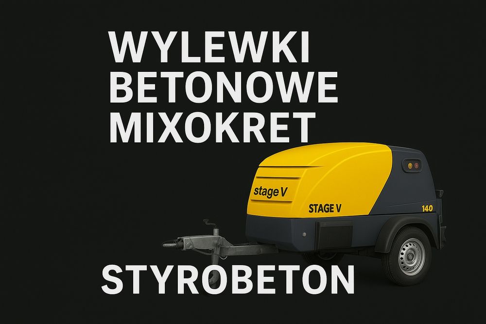 Wylewki / posadzki betonowe mixokret styrobeton