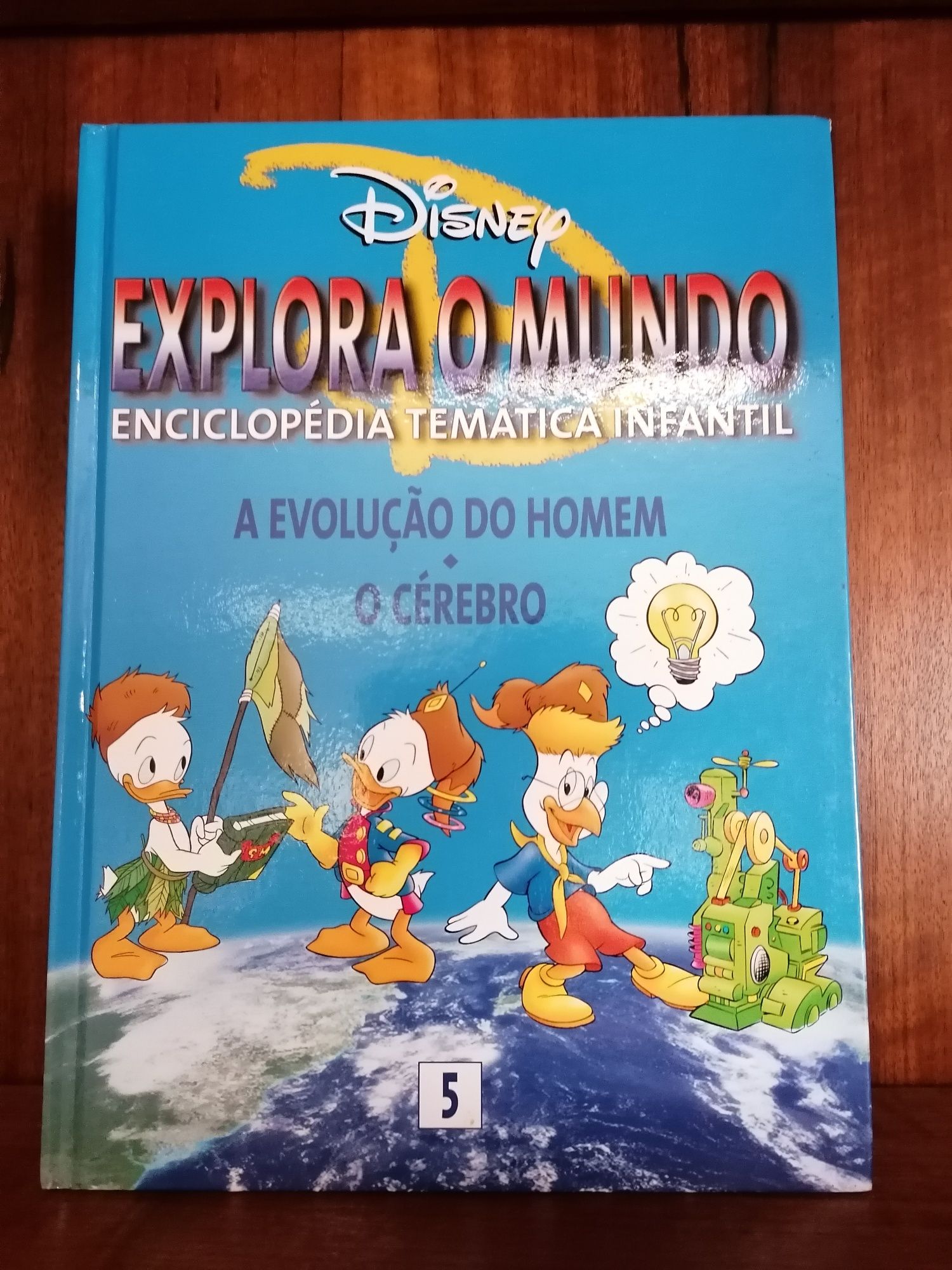 Conjunto 6 volumes enciclopédia Disney "Explora o Mundo"