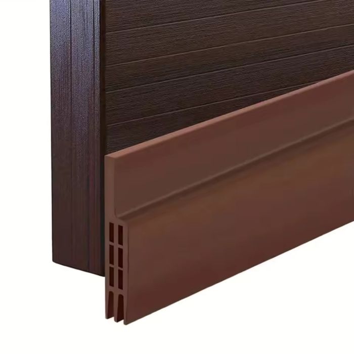 Rodapé / Veda portas em silicone -bloqueia o vento, frio, som, insetos
