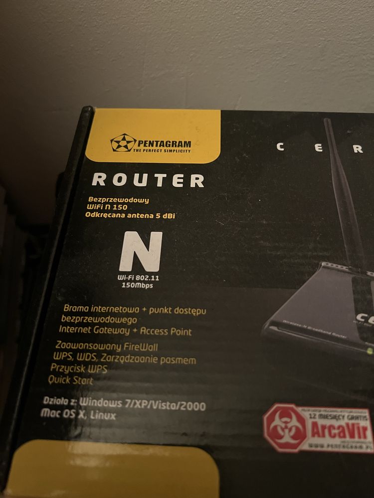 Router netgear cerberus astra upc vectra