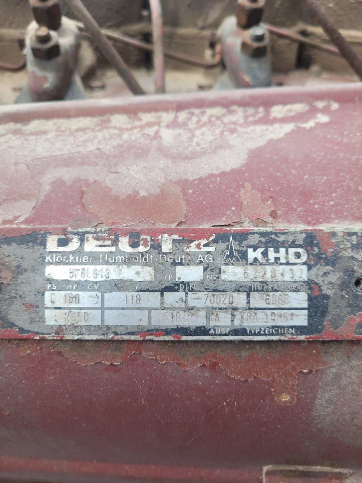 Silnik Iveco magirus DEUTZ