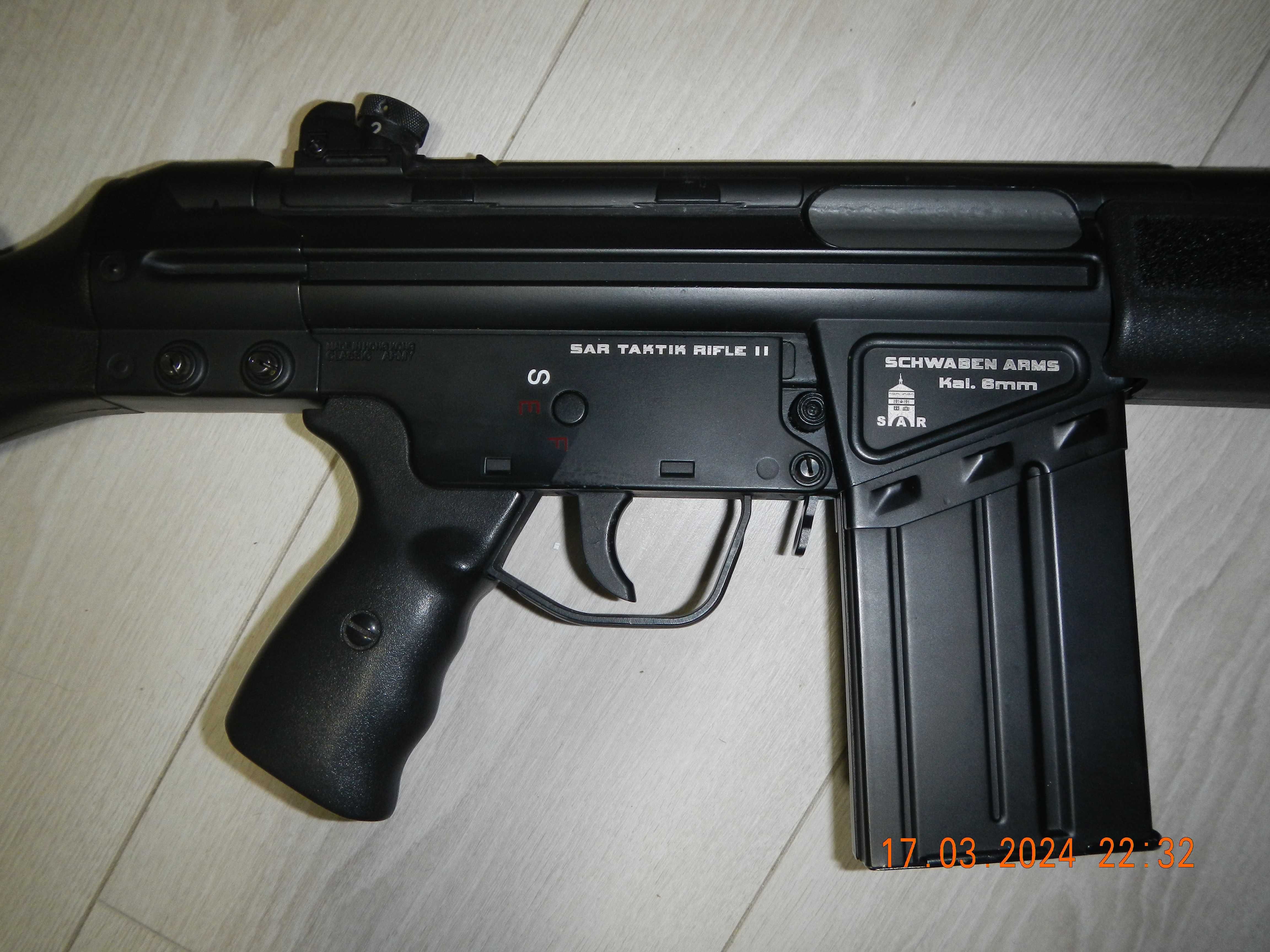 Іграшковий автомат Heckler & Koch G3SG1 виробництва  Classic Army