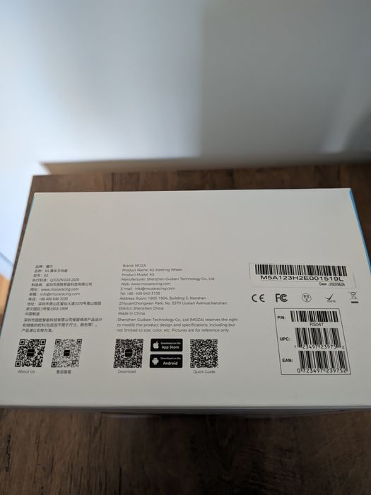 Moza ks kierownica gt3