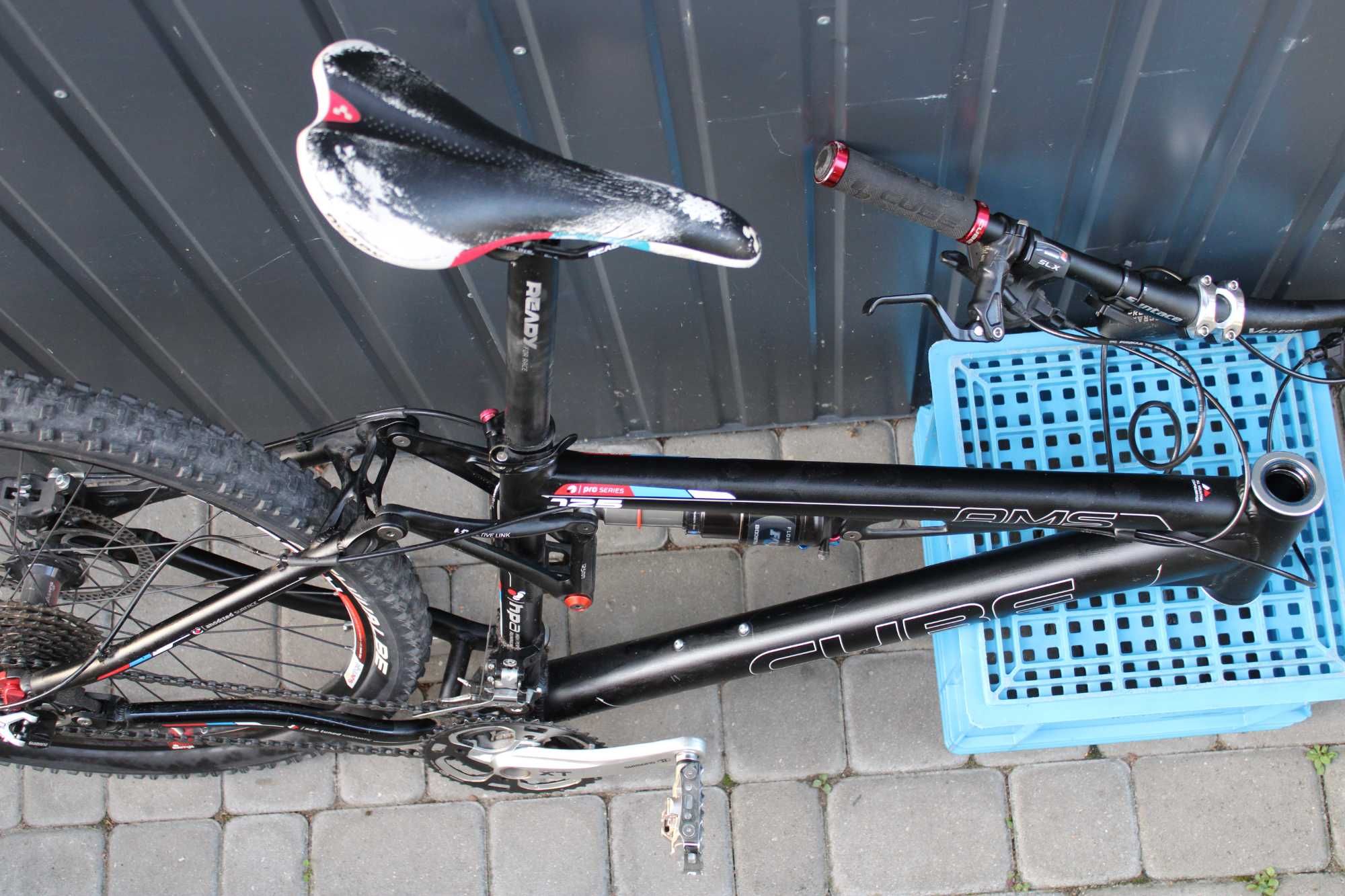 Rower MTB CUBE AMS Pro 125 alu 46cm Deore XT 3x9 hydraulika FOX slx