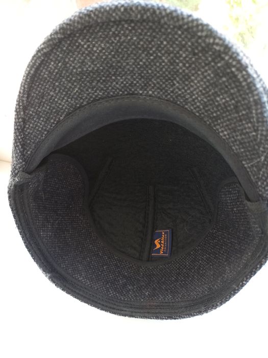 Кашкет чоловічий шерстяний сірий