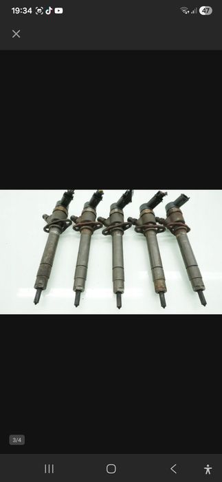 VOLVO XC90 I 2.4 D5 WTRYSKIWACZ wtryski komplet xc60 v70