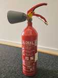 Exintor garrafa Co2