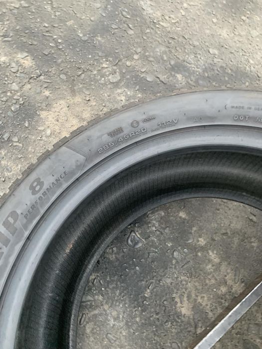 Шини 285/45 R20 Goodyear 6,7-7,5мм, зима