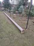 Rura INOX, stał nierdzewna o średnicy 150 mm, grubość 4 mm