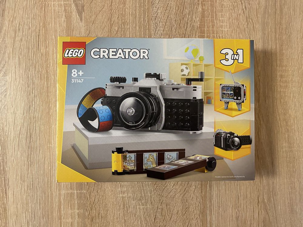 Nowe LEGO Creator Aparat w stylu retro 31147.