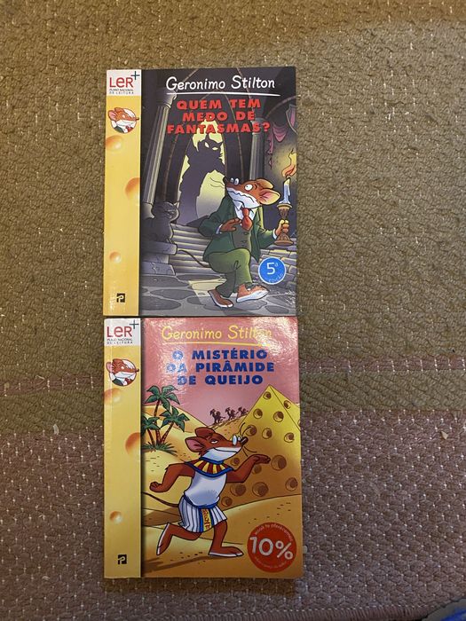 Livros Geronimo Stilton