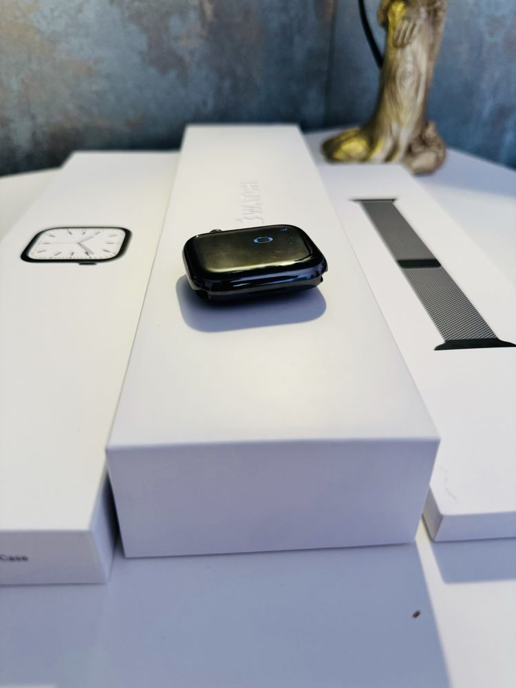 Relógio Apple Watch Série 7 45mm -  Cellular - Stainless Steel