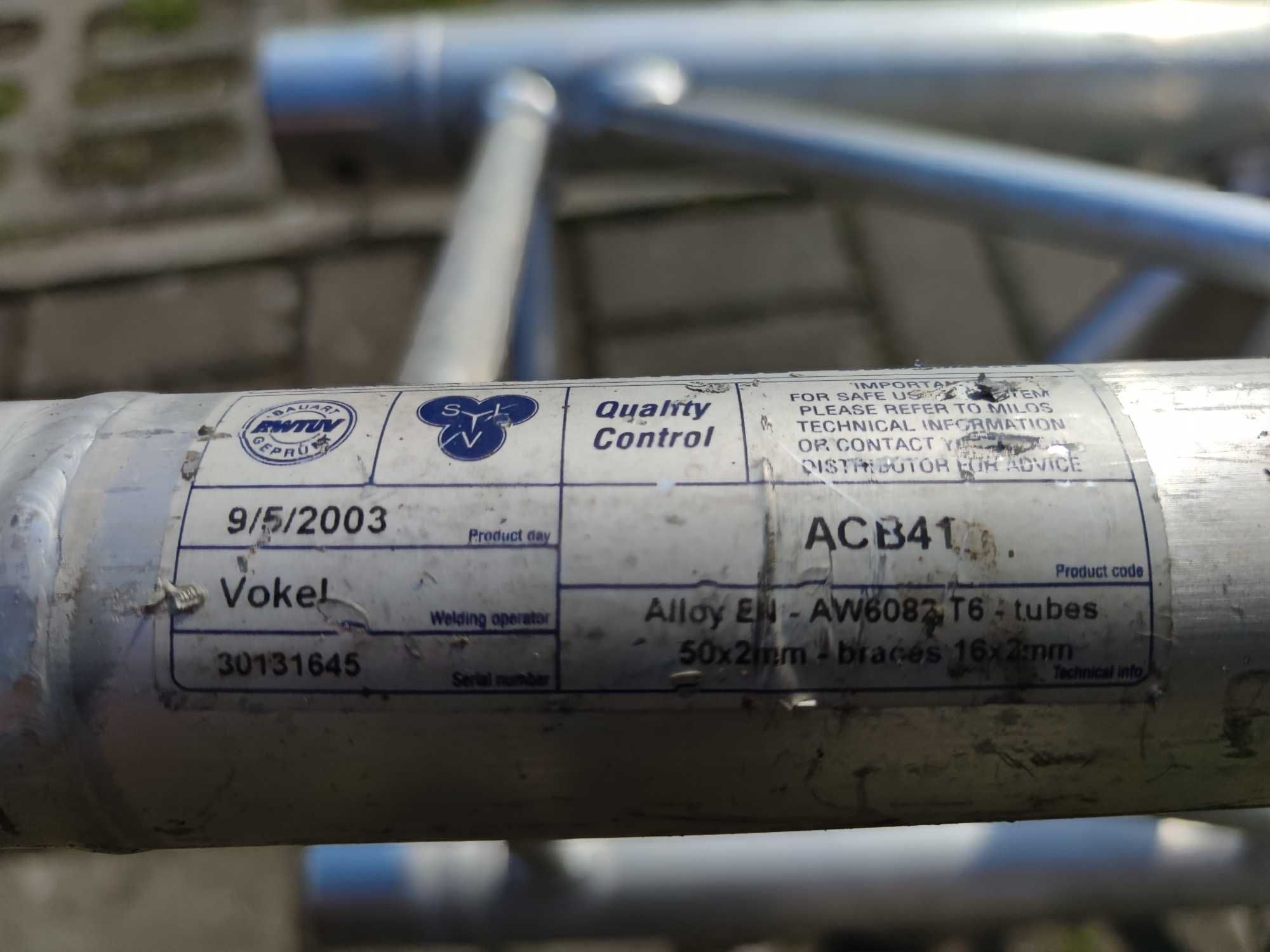 Okazja Zestaw łączników  trisytsem firmy  Milos i Prolyte.