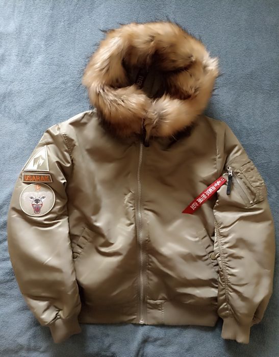 Kurtka Alpha industries MA 1 Arctic hooded UsaRak roz XL