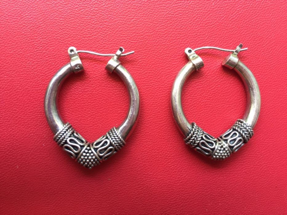 Серьги серебряные. Suarti Ba. 925.