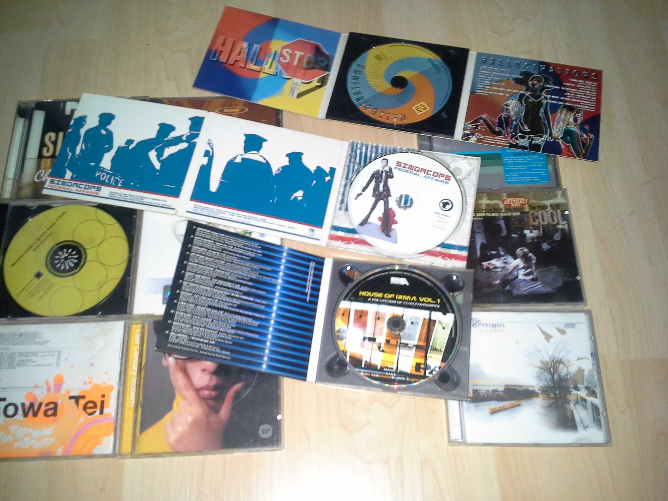 Pyty CD Towa Tei / Bob Sinclar / Orbital / House Of Irma / i inne