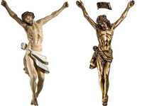 Figura Jezus Chrystus pasyjka korpus na krzyż żywica