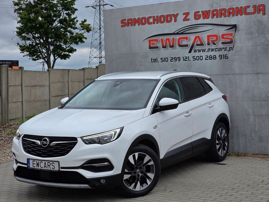 Opel Grandland X 130km LED OPŁACONY Kamera Navi Asystent Zmiany Pasa