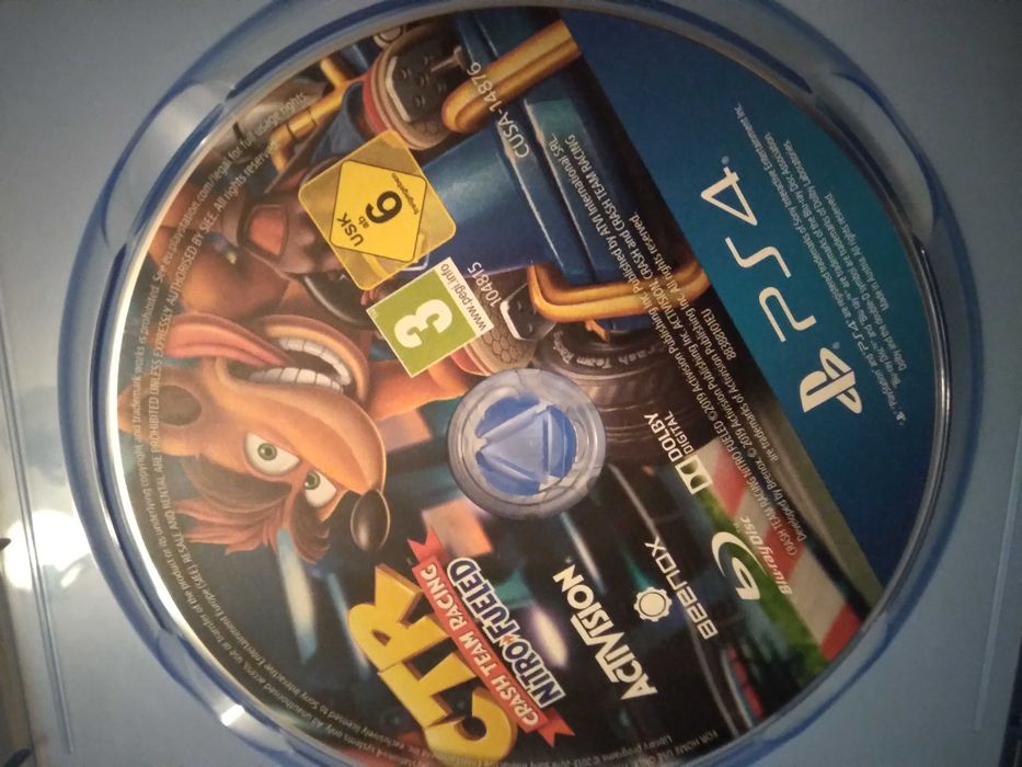 Диск PS4 Crash Team Racing Nitro Fueled Б\В sony playstation гонки