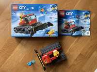 Lego City klocki pług gąsienicowy 60222 jak nowy