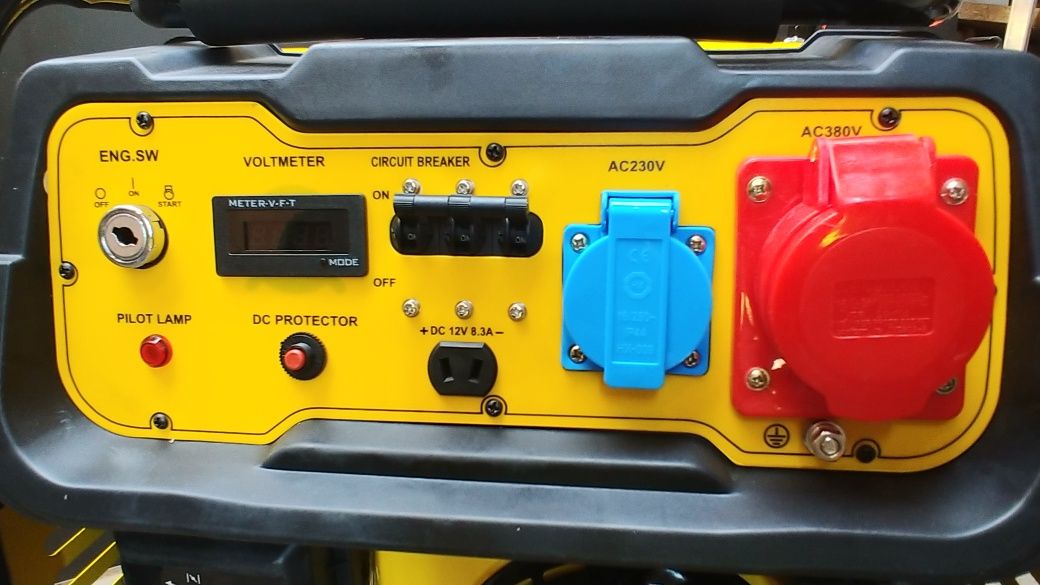 Agregat prądotwórczy Blitzgen URB 610; 7,2 kW 230 i 400V no