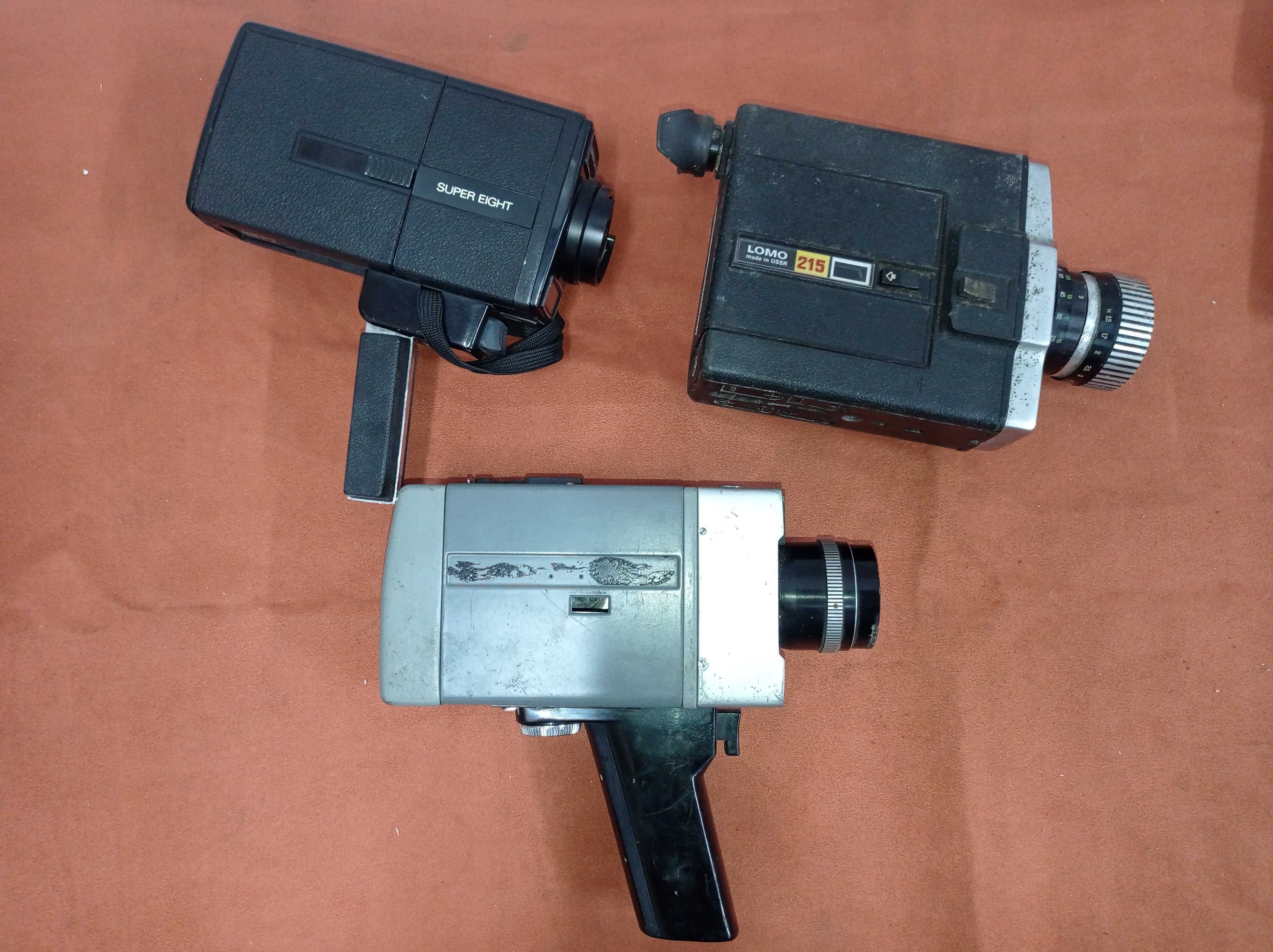 Kamery 8 mm -Anscomatic S/82 + Sears/155 + ..