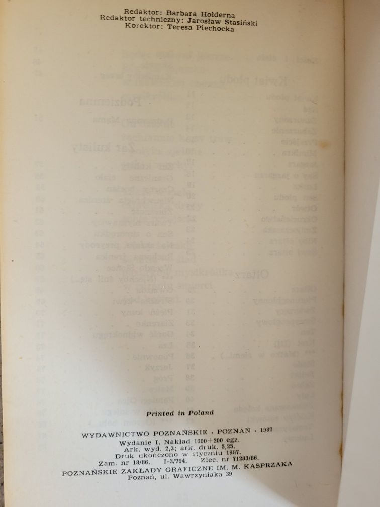 Marek Obarski Kwiat płodu 1987 WP