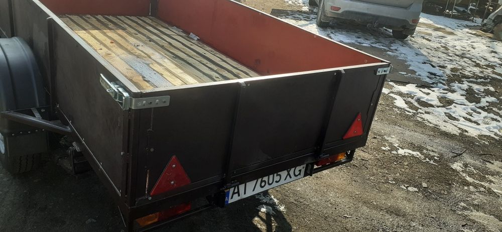 Новый автомобильный прицеп усиленный 260 на 132