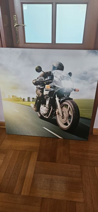 Obraz na płótnie motocyklisty dla fana