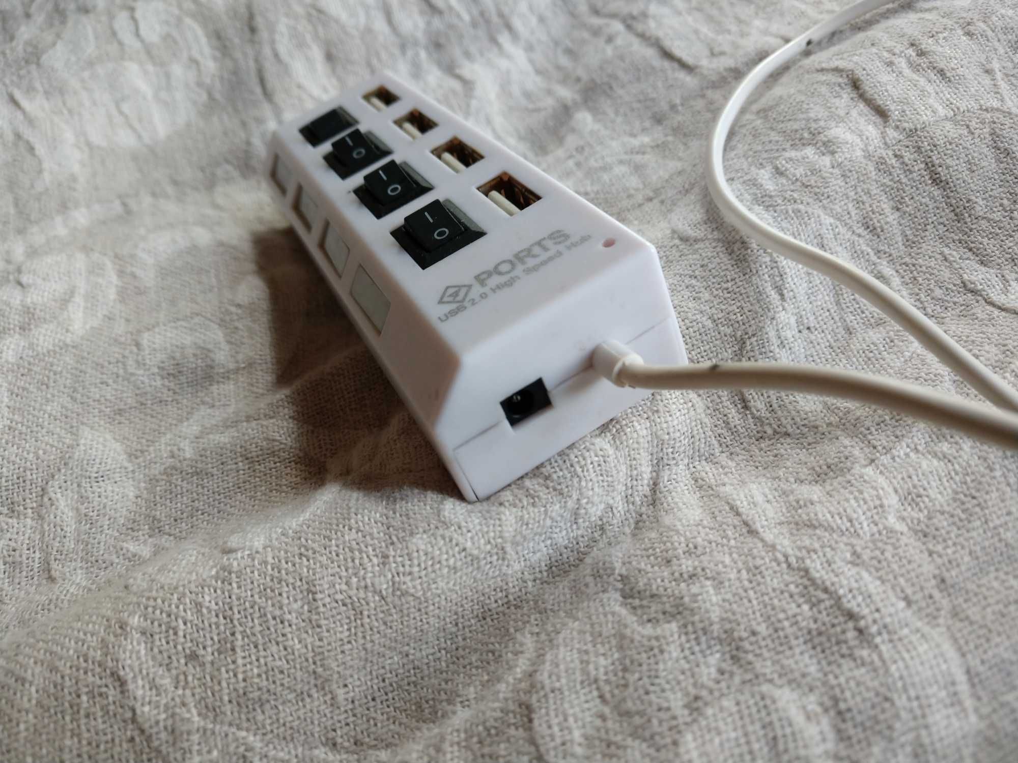 USB hub 4 порти з зовнішнім живленням