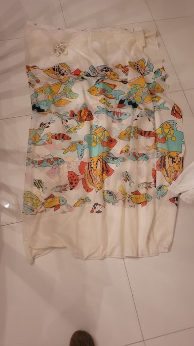 Zasłona prysznicowa z zaczepami