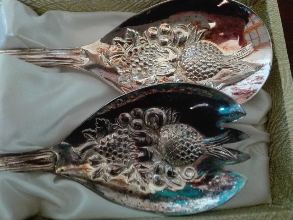 Talheres Salada/fruta - (Vintage) VINERS OF SHEFFIELD anos 30