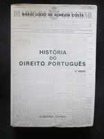 História do Direito Português, de Mário Júlio de Almeida Costa