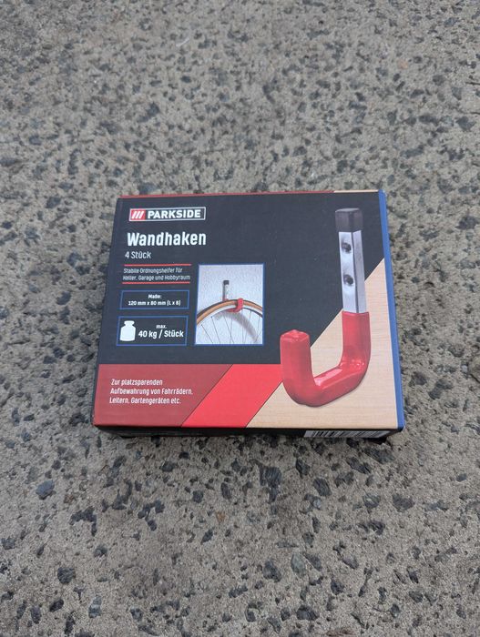 Parkside, Набор настенных крючков 4 шт