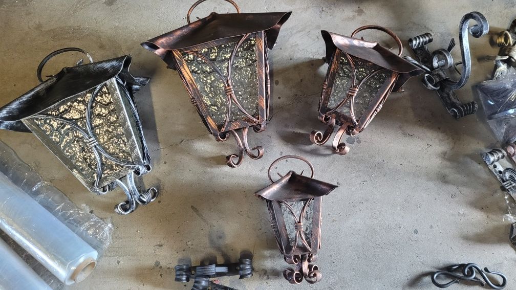 Lampa zewnętrzna Kinkiet Kuty lampa drzwiowa WEJŚCIOWA latarnia ogrodo