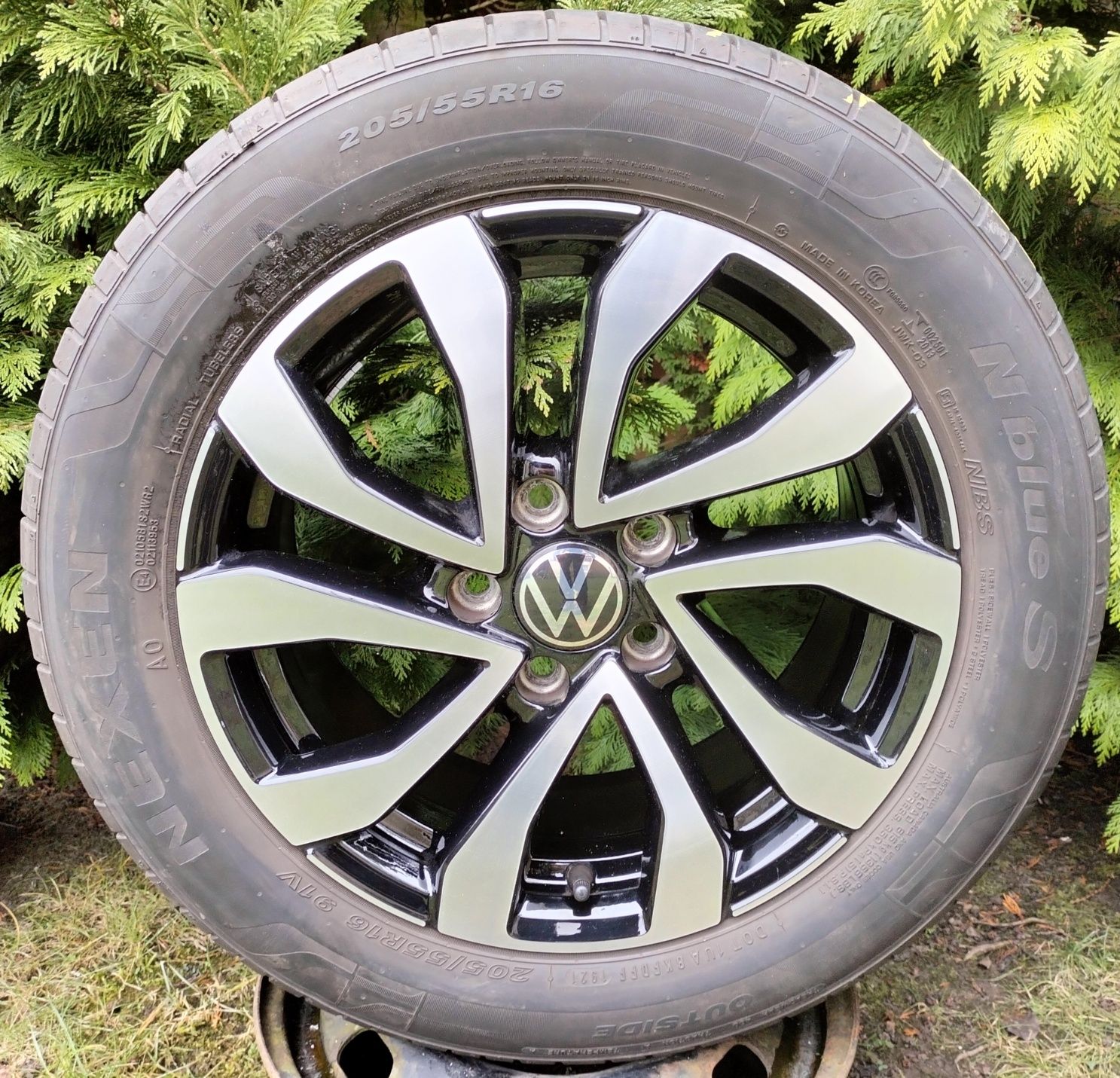 Felgi Oryginał VW Golf Caddy Touran Eos 7x16 ET48 4x112 lato 205/55R16