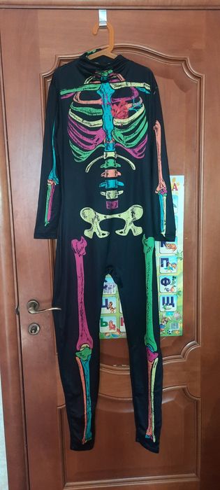 Костюм скелета взрослый/подросток