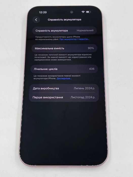 iPhone 15 Plus 128GB Pink ГАРАНТІЯ 6 Місяців МАГАЗИН айфон