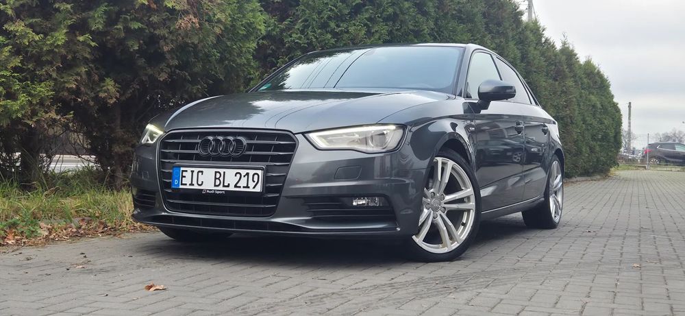 Audi A3 Limousine 2,0TDI 150KM S_Line Alu Klima Import Raty Opłaty ASO !!!