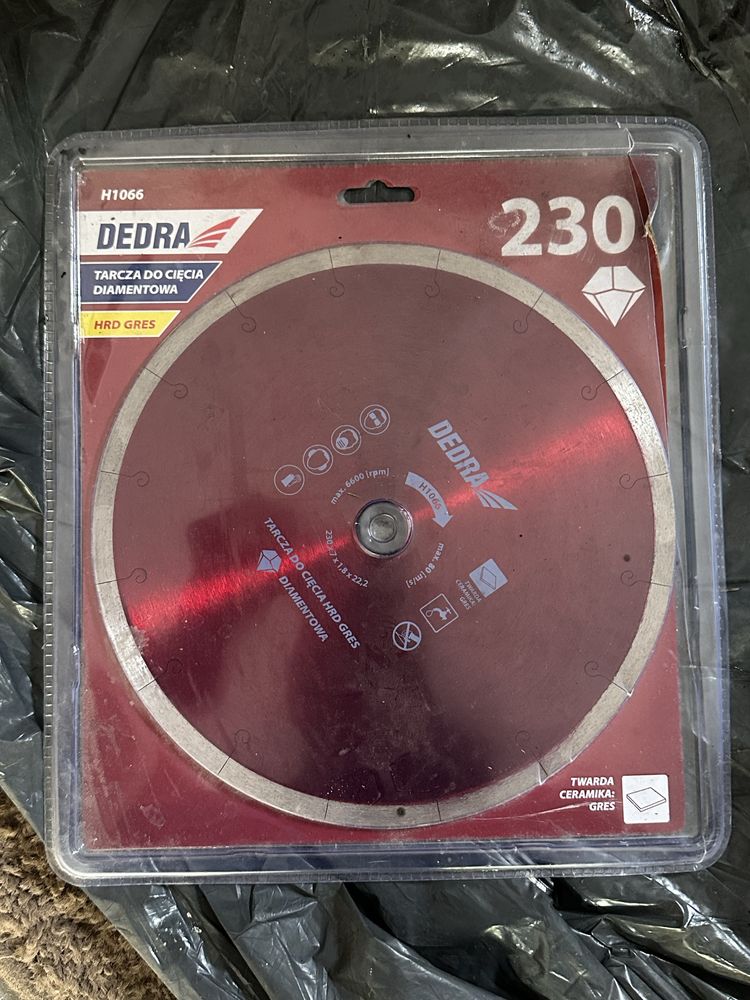 Tarcza diamentowa Dedra H1066E 230x25.4