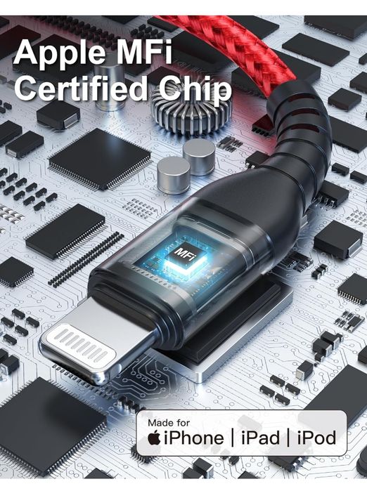 Zestaw 3 kabli do ładowania telefonu iPhone