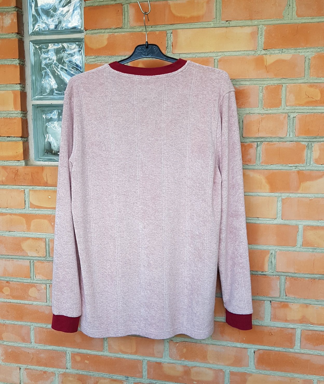 ADIDAS M Samstag Terry Vapour Pink махровая кофта свитшот ОРИГИНАЛ