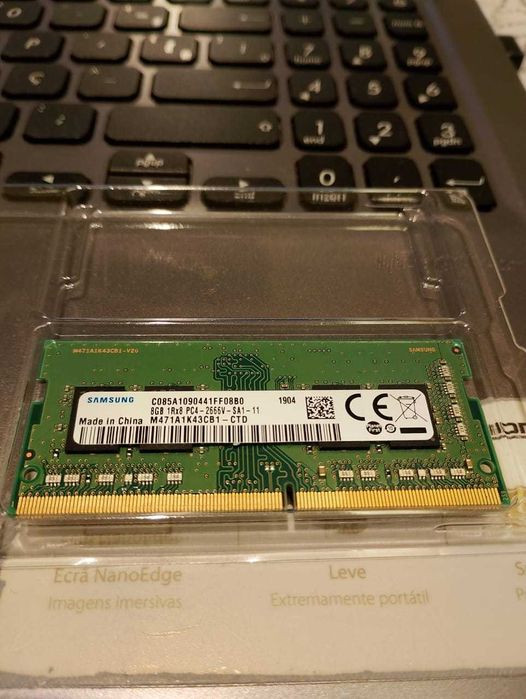 Memória RAM - 8GB DDR4 2666 - SODIMM