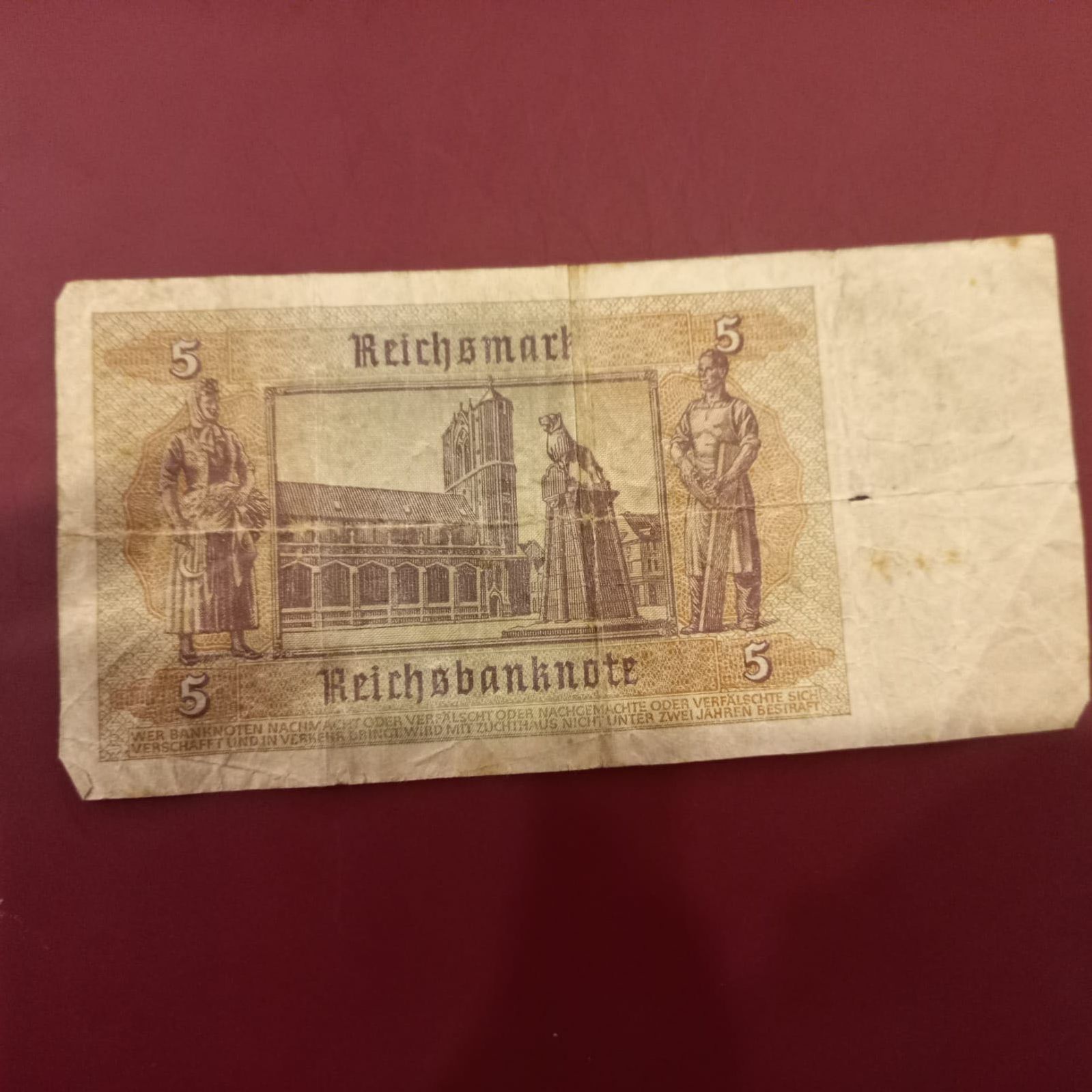 5 Reichsmark 1942