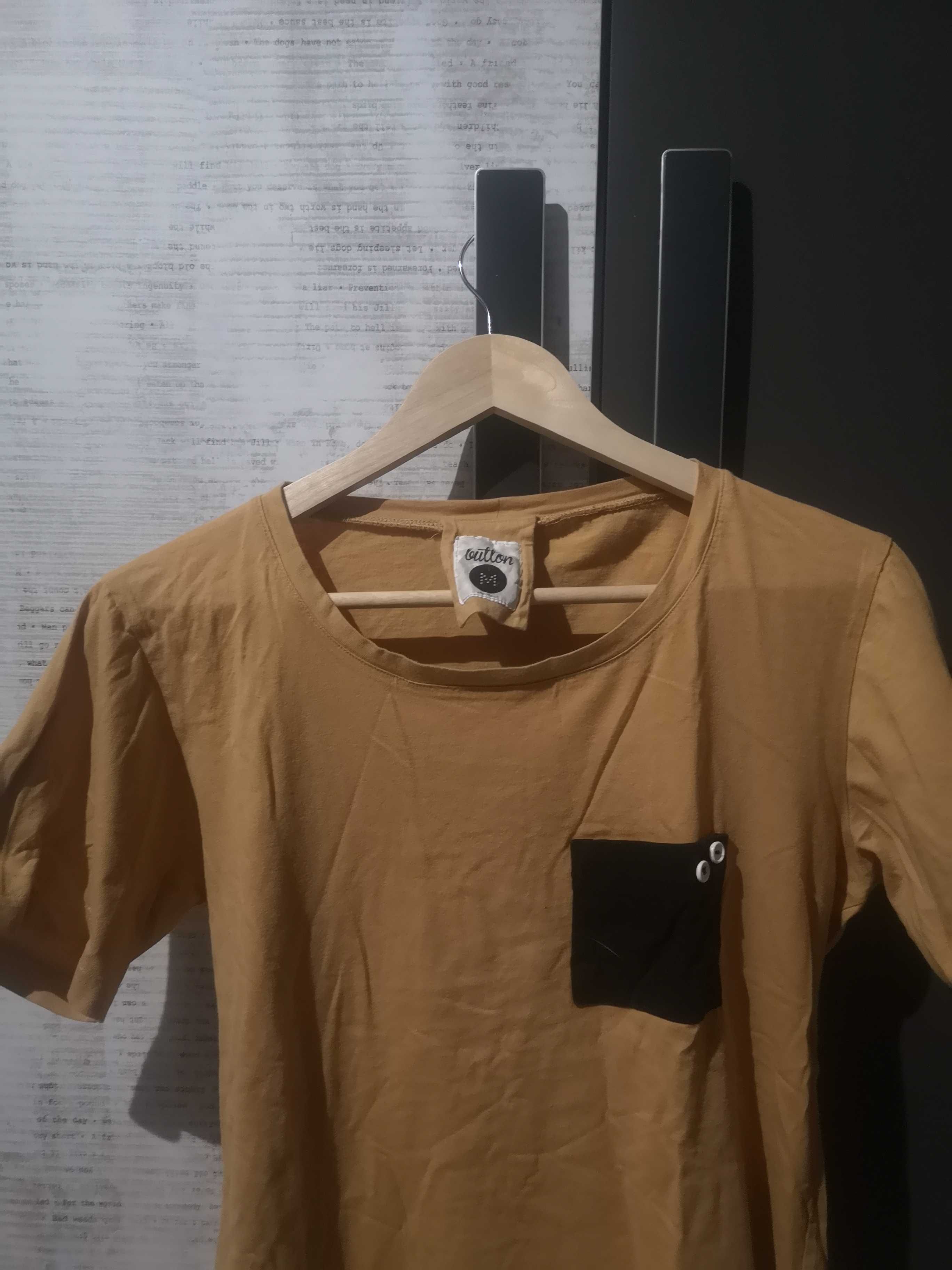Koszulka T-shirt BUTTON rozmiar M