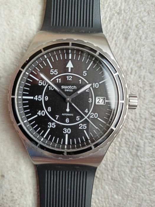 Zegarek męski Swatch pilot automatic sprawny