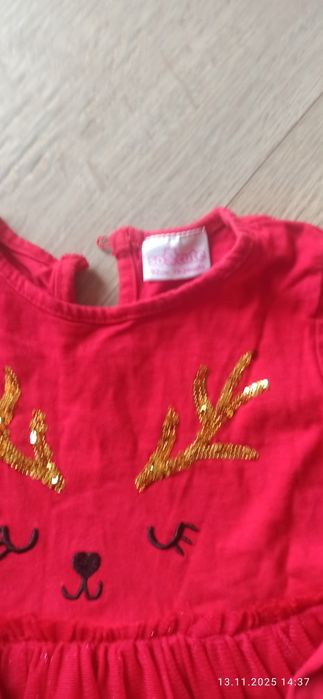 Sukienka świąteczna 18/24 m