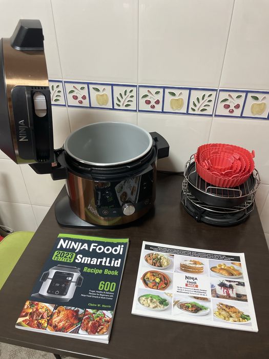 NINJA foodi Smartlid 12 em 1 , como nova . Metade do preço.