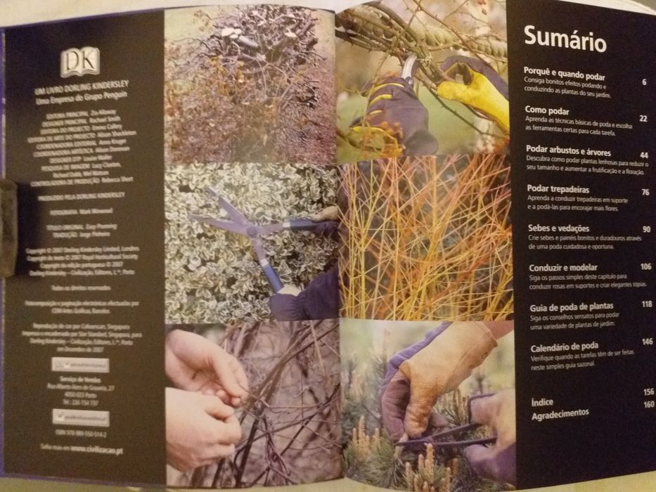 LIVRO " Aprender Jardinagem. PODA FÁCIL